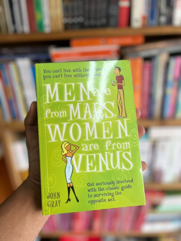 Mens are from mars and womens are from venus